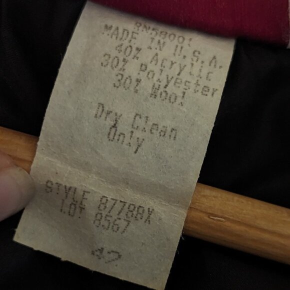 Cabincore Blazer Plaid Vintage Wool Jacket Preppy‎ Heritagecore Academia Tartan - Picture 3 of 7